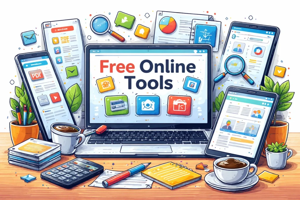 Free Online Tools PDF Tools, finance Tools, SEO Tools, Image Tools